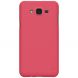 Пластиковый чехол NILLKIN Frosted Shield для Samsung Galaxy J7 (J700) / J7 Neo (J701) - Red. Фото 3 из 13