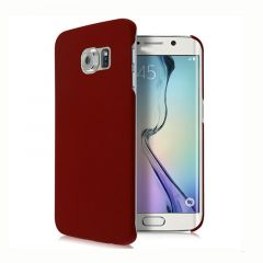 Пластикова накладка Deexe Hard Shell для Samsung Galaxy S6 edge (G925), Червоний