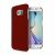 Пластиковая накладка Deexe Hard Shell для Samsung Galaxy S6 edge (G925) - Red