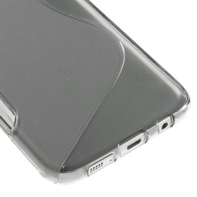 Силиконовая накладка Deexe S Line для Samsung Galaxy S7 edge (G935) - Gray