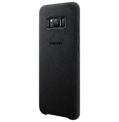 Чехол Alcantara Cover для Samsung Galaxy S8 Plus (G955) EF-XG955ASEGRU - Dark Gray