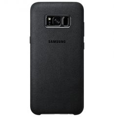 Чехол Alcantara Cover для Samsung Galaxy S8 Plus (G955) EF-XG955ASEGRU - Dark Gray