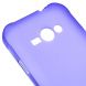 Силиконовая накладка Deexe Soft Case для Samsung Galaxy J1 Ace (J110) - Violet. Фото 3 из 5