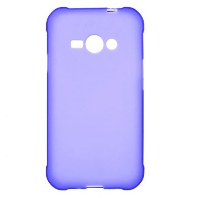 Силиконовая накладка Deexe Soft Case для Samsung Galaxy J1 Ace (J110) - Violet