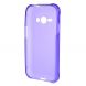 Силиконовая накладка Deexe Soft Case для Samsung Galaxy J1 Ace (J110) - Violet. Фото 2 из 5