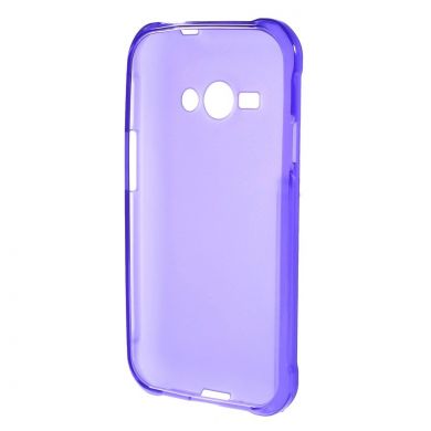 Силиконовая накладка Deexe Soft Case для Samsung Galaxy J1 Ace (J110) - Violet