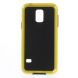 Силиконовая накладка Dexee Cube Pattern для Samsung Galaxy S5 mini - Yellow. Фото 1 из 6