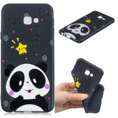 Силиконовый (TPU) чехол Deexe Life Style для Samsung Galaxy J4+ (J415) - Cute Panda