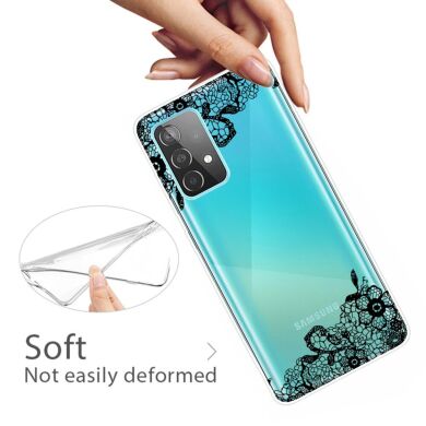 Силиконовый (TPU) чехол Deexe Pretty Glossy для Samsung Galaxy A32 (А325) - Beautiful Girl