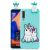 Силиконовый (TPU) чехол UniCase 3D Pattern для Samsung Galaxy A7 2018 (A750) - Two Unicorns