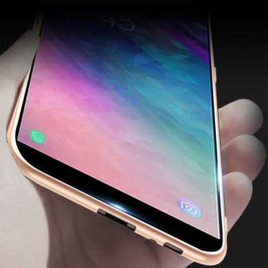 Силиконовый (TPU) чехол X-LEVEL Matte для Samsung Galaxy A6 2018 (A600) - Gold