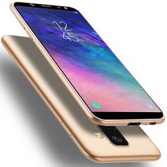 Силіконовий (TPU) чохол X-LEVEL Matte для Samsung Galaxy A6 2018 (A600), Gold