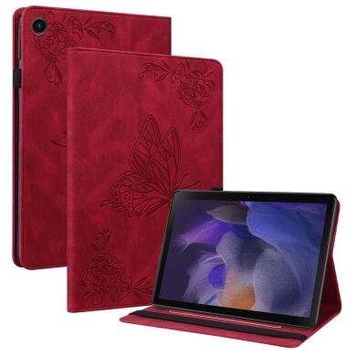 Защитный чехол Deexe Butterfly Case для Samsung Galaxy Tab A9 (X110/115) - Red