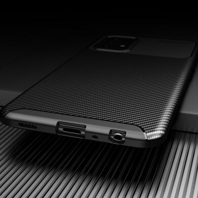 Защитный чехол Deexe Fusion для Samsung Galaxy A52 (A525) / A52s (A528) - Brown