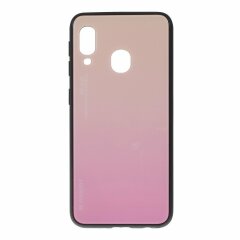 Защитный чехол Deexe Gradient Color для Samsung Galaxy A40 (А405) - Gold / Pink