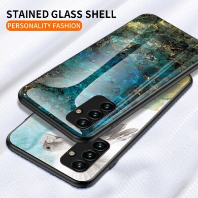 Защитный чехол Deexe Gradient Pattern для Samsung Galaxy A24 (A245) - Emerald