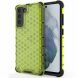 Защитный чехол Deexe Honeycomb Series для Samsung Galaxy S21 FE (G990) - Green. Фото 1 из 6