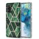 Защитный чехол Deexe Marble Pattern для Samsung Galaxy S20 FE (G780) - Green. Фото 1 из 8