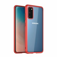 Захисний чохол для IPAKY Clear BackCover Samsung Galaxy S20 (G980) - Red