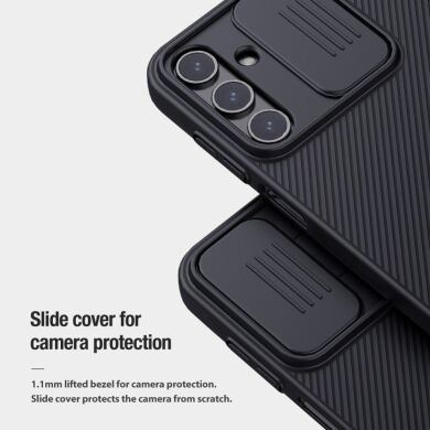 Защитный чехол NILLKIN CamShield Case для Samsung Galaxy A25 (A256) - Black