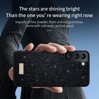 Защитный чехол SULADA Dazzling Glittery для Samsung Galaxy S22 Ultra - Gold