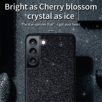 Защитный чехол SULADA Dazzling Glittery для Samsung Galaxy S22 Ultra - Black