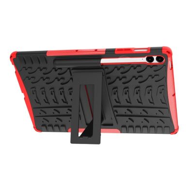 Защитный чехол UniCase Combo для Samsung Galaxy Tab S9 FE Plus (X610/616) - Red