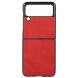 Защитный чехол UniCase Leather Series для Samsung Galaxy Flip 3 - Red. Фото 1 из 4