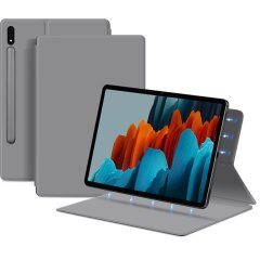 Защитный чехол UniCase Magnetic Stand для Samsung Galaxy Tab S7 Plus (T970/975) - Grey