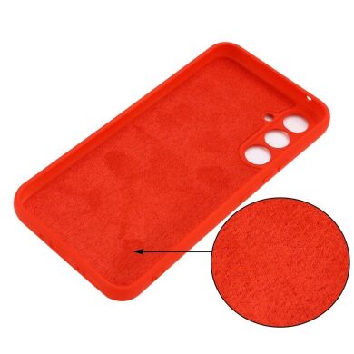 Защитный чехол Deexe Silicone Case для Samsung Galaxy A54 (A546) - Red