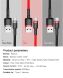Кабель Baseus Cafule USB to Type-C (3A, 0.5m) CATKLF-A91 - Black / Red. Фото 18 из 19