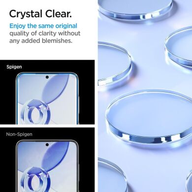 Комплект защитных стекол Spigen (SGP) Screen Protector EZ Fit Glas.tR для Samsung Galaxy S24 (S921)