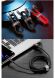 Кабель Baseus Cafule USB to Type-C (3A, 0.5m) CATKLF-A91 - Black / Red. Фото 19 из 19
