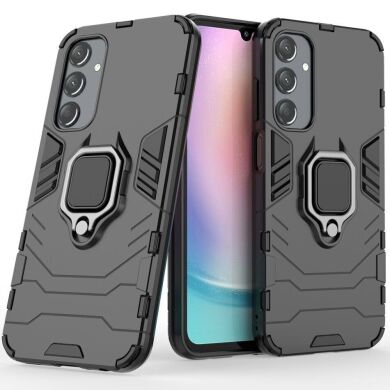 Защитный чехол Deexe Hybrid Case для Samsung Galaxy A25 (A256) - Black