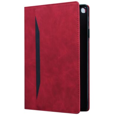 Чехол Deexe Business Style для Samsung Galaxy Tab A9 (X110/115) - Red