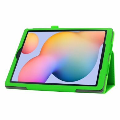 Чехол Deexe Folder Style для Samsung Galaxy Tab S6 lite / S6 Lite (2022/2024) - Green