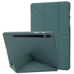 Чохол Deexe Origami Series для Samsung Galaxy Tab S9 Plus (X810/816) - Midnight Green