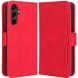 Чехол Deexe Wallet Stand для Samsung Galaxy A14 (А145) - Red. Фото 1 из 8