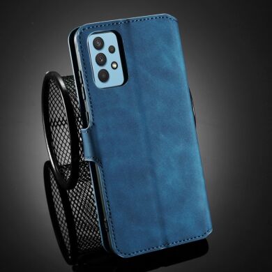 Чехол DG.MING Retro Style для Samsung Galaxy A32 (А325) - Blue