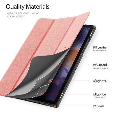 Чехол DUX DUCIS Domo Series для Samsung Galaxy Tab A8 10.5 (X200/205) - Pink