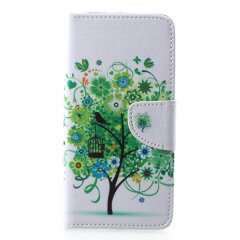 Чехол-книжка Deexe Color Wallet для Samsung Galaxy A6+ 2018 (A605) - Summer Tree