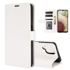 Чехол-книжка Deexe Wallet Style для Samsung Galaxy A12 (A125) / A12 Nacho (A127) / M12 (M127) - White