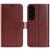 Чохол-книжка Deexe Wallet Style для Samsung Galaxy S23 FE - Brown