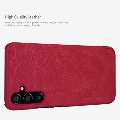Чехол-книжка NILLKIN Qin Series для Samsung Galaxy A34 (A346) - Red