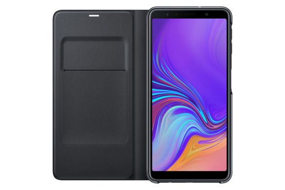 Чехол-книжка Wallet Cover для Samsung Galaxy A7 2018 (A750) EF-WA750PBEGRU - Black