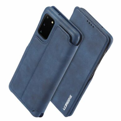 Чехол LC.IMEEKE Retro Style для Samsung Galaxy S20 (G980) - Blue
