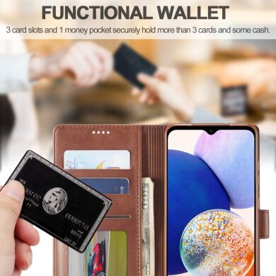 Чехол LC.IMEEKE Wallet Case для Samsung Galaxy A14 (А145) - Grey