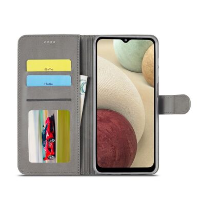 Чехол LC.IMEEKE Wallet Case для Samsung Galaxy A22 (A225) / M22 (M225) - Grey