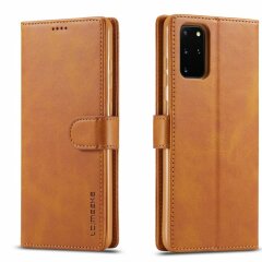 Чехол LC.IMEEKE Wallet Case для Samsung Galaxy S20 Plus (G985) - Brown