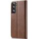 Чехол LC.IMEEKE Wallet Case для Samsung Galaxy S22 Plus - Dark Brown. Фото 3 из 11
